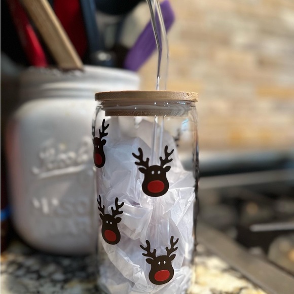 Reindeer Glass beer can - Picture 3 of 4
